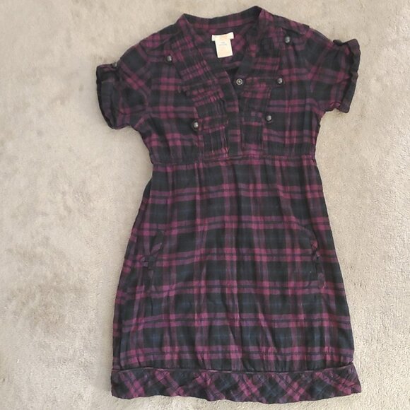 JOE FRESH Girl's casual dress skirt/top shortsleeve Size s/p 6-7 - Picture 1 of 2